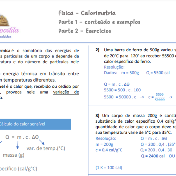 Física - Calorimetria